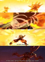 Resistance of Goku to disintegration and heat 3