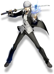 Yu Narukami (BlazBlue Cross Tag Battle, Character Select Artwork)