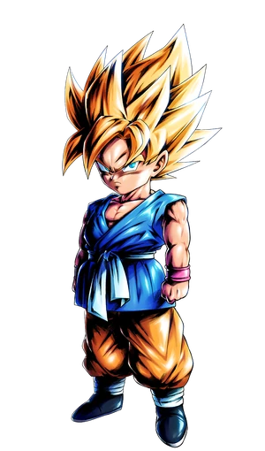 Kid Goku SSJ by maxiuchiha22