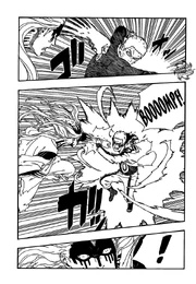 Naruto six paths mode in the manga Naruto six paths mode in the manga