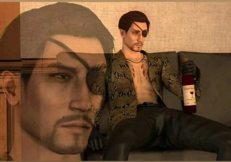 Drunk majima
