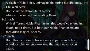 Gae Bolg clash result