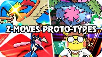 Pokemon Omega Ruby & Alpha Sapphire All Z-Moves Proto-Types (HQ)