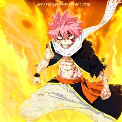 Tailed Beast Sage Mode Naruto vs Dragon Force Natsu