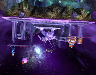 Palkia using Spacial Manipulation in SSBB