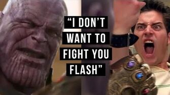 THANOS I don't want to fight you Flash