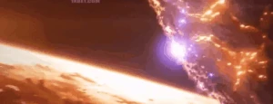 Infinity war - thanos pulls the moon2