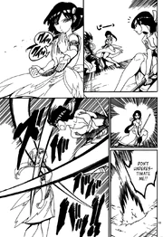 Morgiana who is MUCH faster than Arba.
