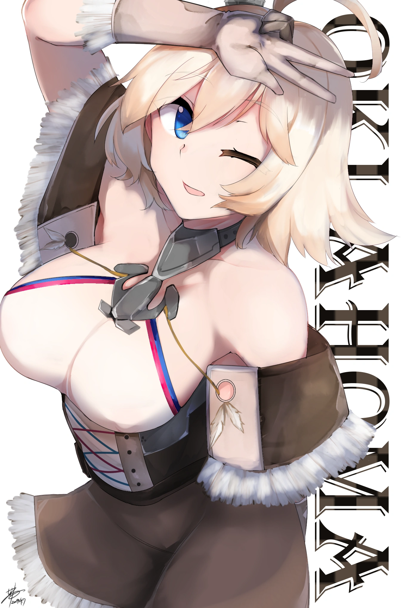 Oklahoma azur lane drawn by chiru 218mg 9ce65062812a52cc326f45b20bc06f38