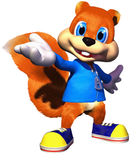 Conker the squirrel