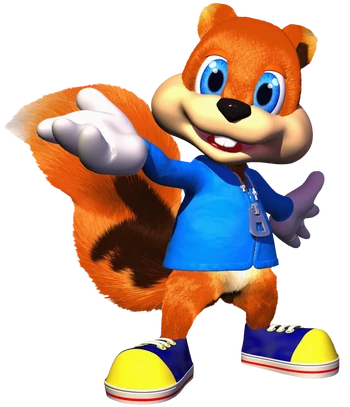 Conker the squirrel