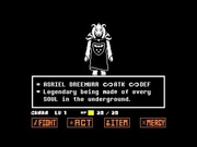Asriel stats