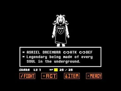 Asriel stats