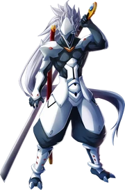 Hakumen (Chronophantasma, Character Select Artwork)