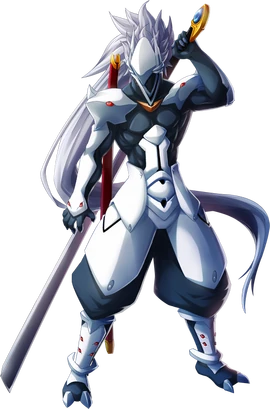 Hakumen (Chronophantasma, Character Select Artwork)