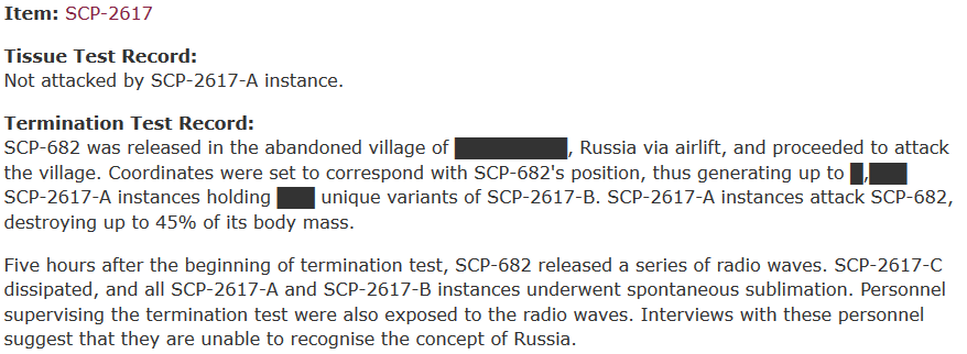 SCP-682 - Visual Records