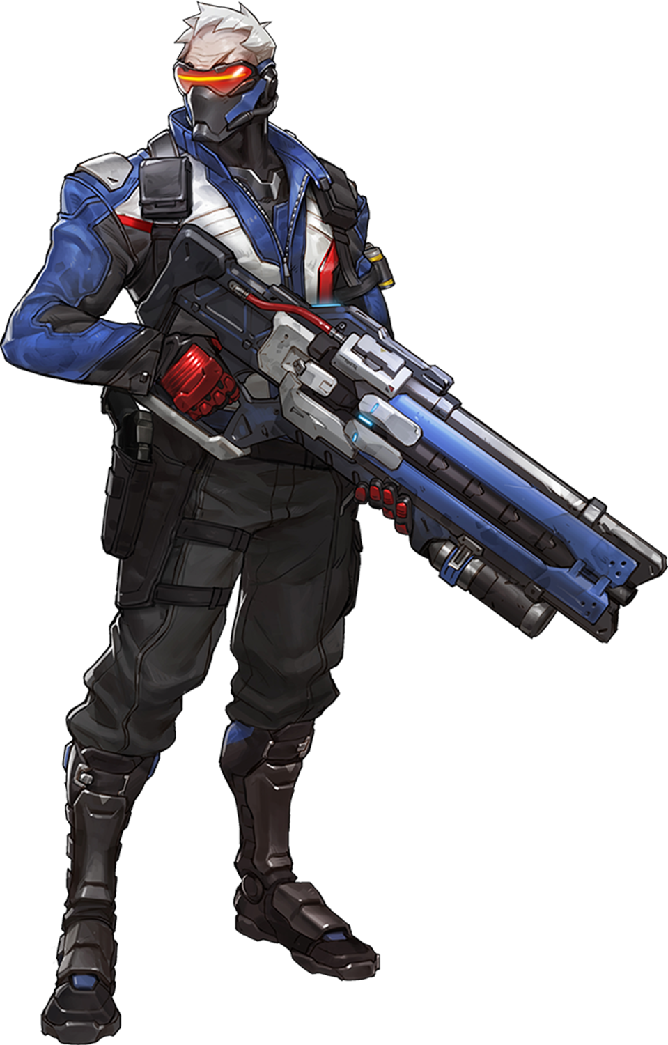 Soldier: 76 Minecraft Skin