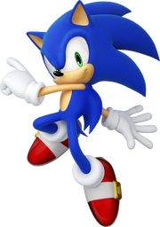 Sonic Games Modern Sonic (Render)