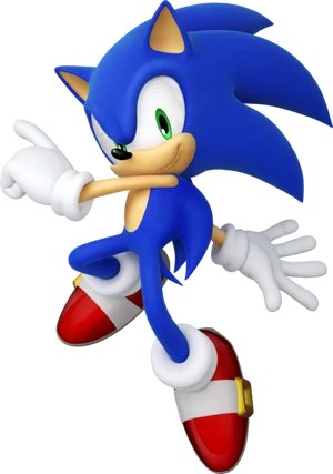 Sonic Games Modern Sonic (Render)