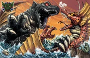 Mama gorgo vs titanosaurus for uk kaiju convention by kaijusamurai dciggvm-fullview Mama gorgo vs titanosaurus for uk kaiju convention by kaijusamurai dciggvm-fullview