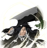 Shikai Kenpachi rendered Shikai Kenpachi rendered