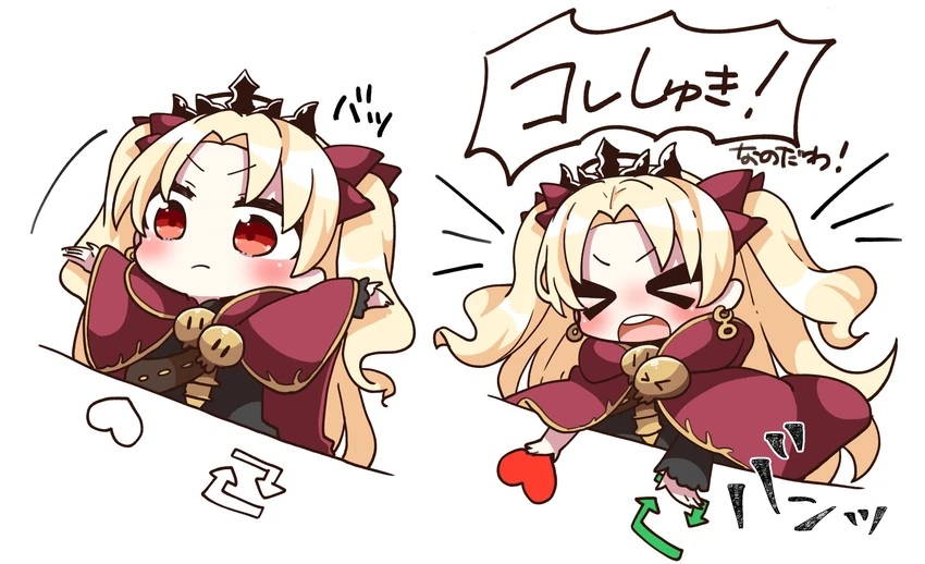 Bongo cat and ereshkigal fate grand order and etc drawn by jako jakoo21 sample-00478f6d19fd15134458bb4144481ea9