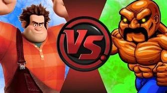 WRECK-IT RALPH vs ABOBO! Cartoon Fight Club Episode 35
