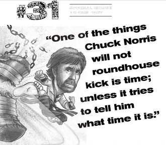31 roundhouse kick time