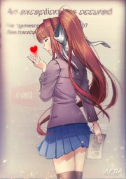 Just monika ddlc by afba-dbu80f1