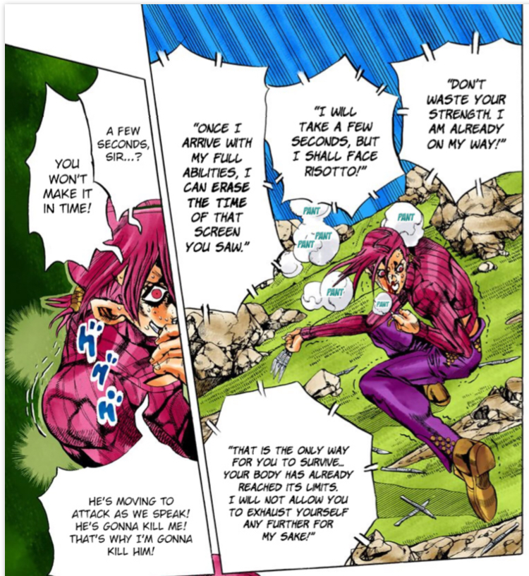 Vento Aureo #36 - Diavolo Emerges - JoJo's Bizarre Comparisons