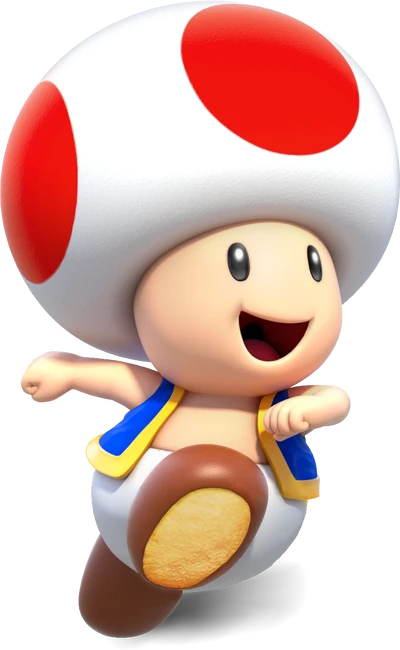 NotAMarioFan Toad render 