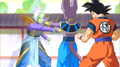 Beerus erasing zamasu
