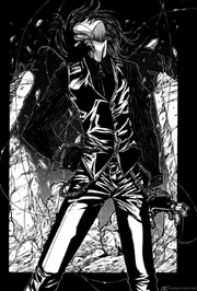 Walter cuts through two buildings 5 (Hellsing Chapter 73)