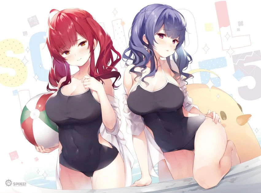 Zara and pola azur lane drawn by senji tegone spike 765913d98baee2044093270c574c5d7a