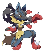 Mega Lucario by this guy