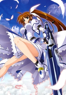 Raising heart strike cannon and takamachi nanoha lyrical nanoha mahou senki lyrical nanoha force and mahou shoujo lyrical nanoha drawn by higa yukari sample-bba0324c7091e2226275d7fc535fd55b