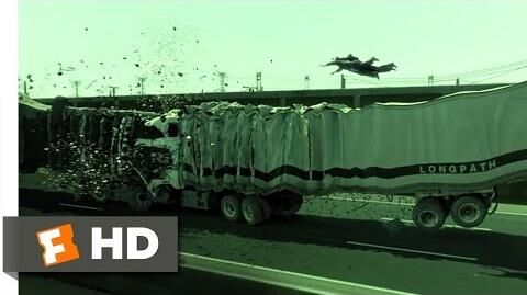 The Matrix Reloaded (5 6) Movie CLIP - Truck Stop (2003) HD