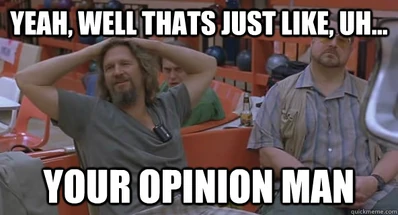 Your opinion
