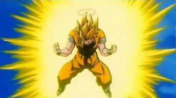 Goku goes Super Saiyan 3 For The First Time HD 1080p