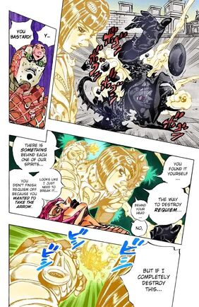 aonde o silver chariot requiem estava indo? #jojo #mangá