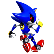 Metal sonic looking back by nibroc rock dbl6p7c-300w