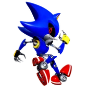 Metal sonic looking back by nibroc rock dbl6p7c-300w