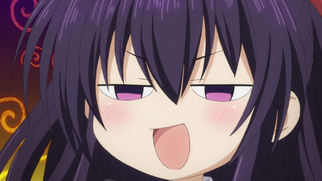 Tohka amused Tohka amused