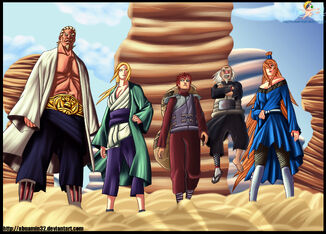 Union of the five kages by abuamin32-d4lnnhy