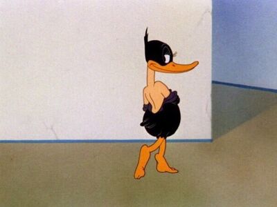 Daffy duck being sexy
