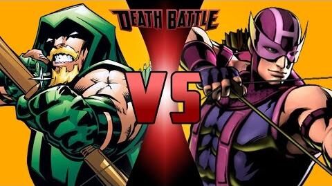 Green Arrow VS Hawkeye DEATH BATTLE!