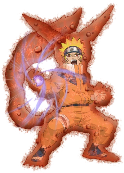 Narutoxns naruto 1 tail fox rasengan render by xsaiyan-d4n57k8