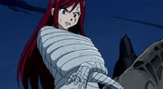 Erza trapped in her Heart Kreuz Armor Erza trapped in her Heart Kreuz Armor