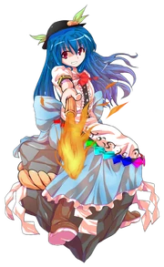Tenshi Hinanawi (Touhou, Pre-Fight)