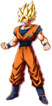 Dragon Ball FighterZ SSJ Goku (Render)